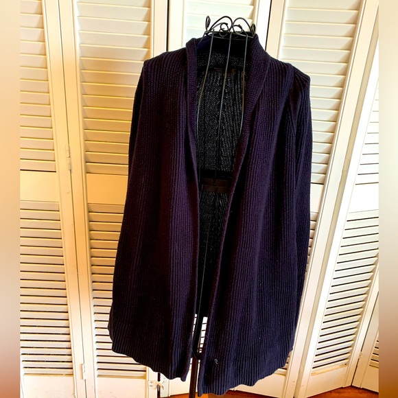 Vince open front knit wool blend open front cardigan size small - Picture 1 of 7